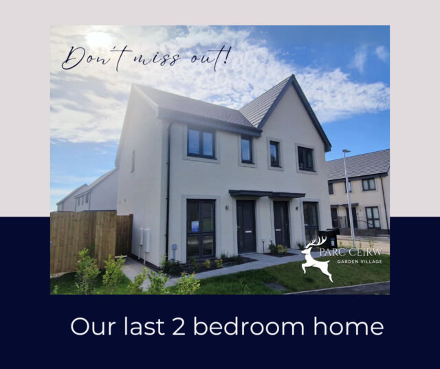 Attention, investors! 🎯 Don't miss out on the final 2-bedroom gem in the beautiful Parc Ceirw Garden Village.⁠
⁠
🔑 Key Features:⁠
⁠
🏠️ Spacious and contemporary 2-bedroom layout⁠
🛁 High-quality finishes and fixtures throughout⁠
📍  Prime location within the desirable community⁠
✨S⁠trong rental demand and fantastic investment potential⁠
⁠
⁠
#InvestmentOpportunity #ParcCeirwGardenVillage #PropertyForSale #LastChance #DreamHome